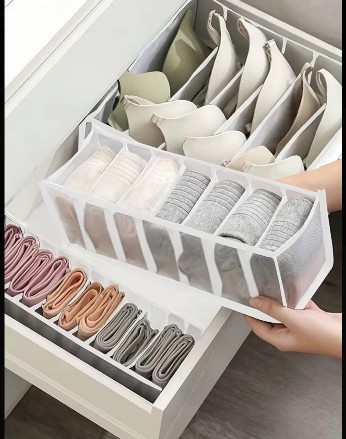 Mesh Drawer Organizers
