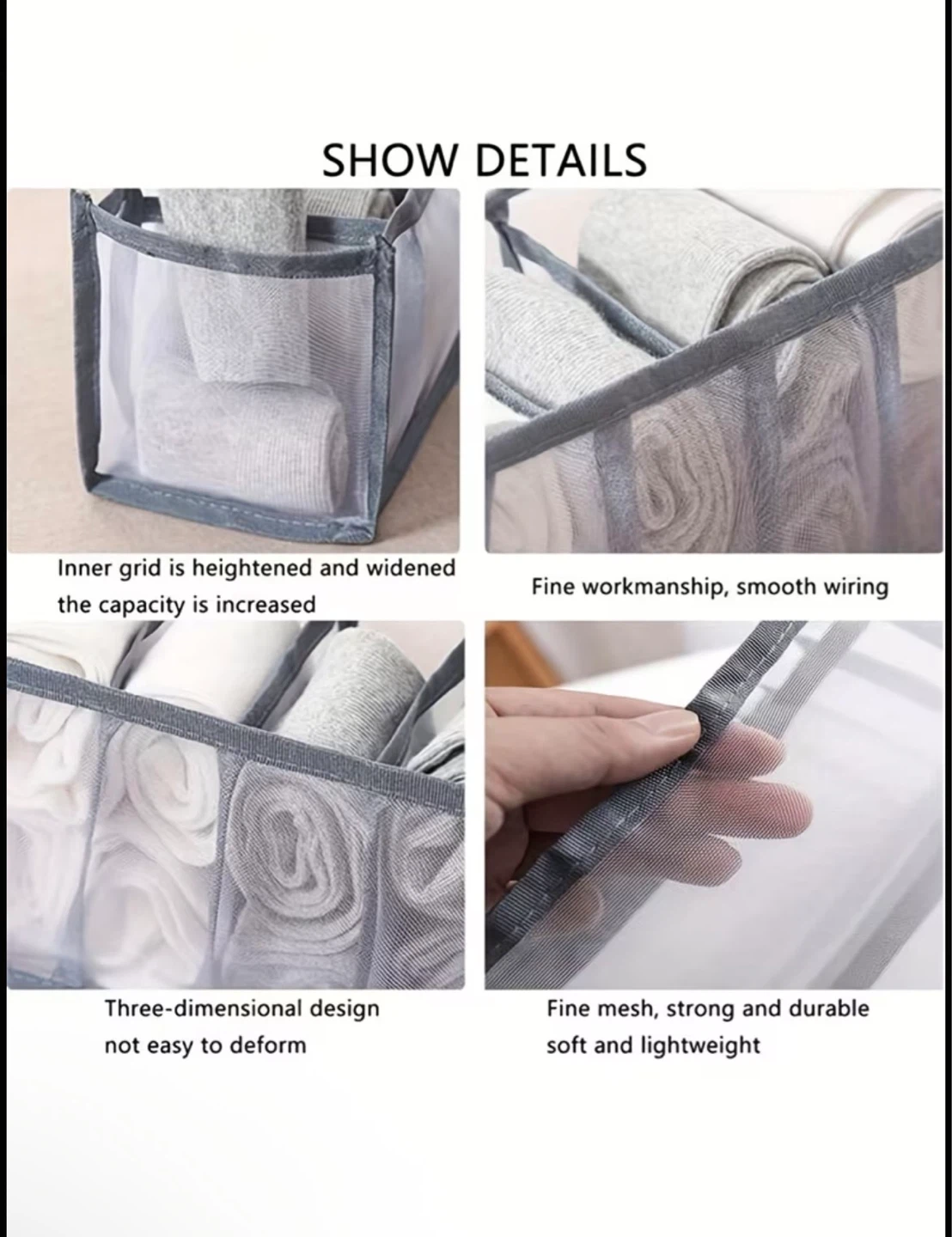 Mesh Drawer Organizers - photo 2