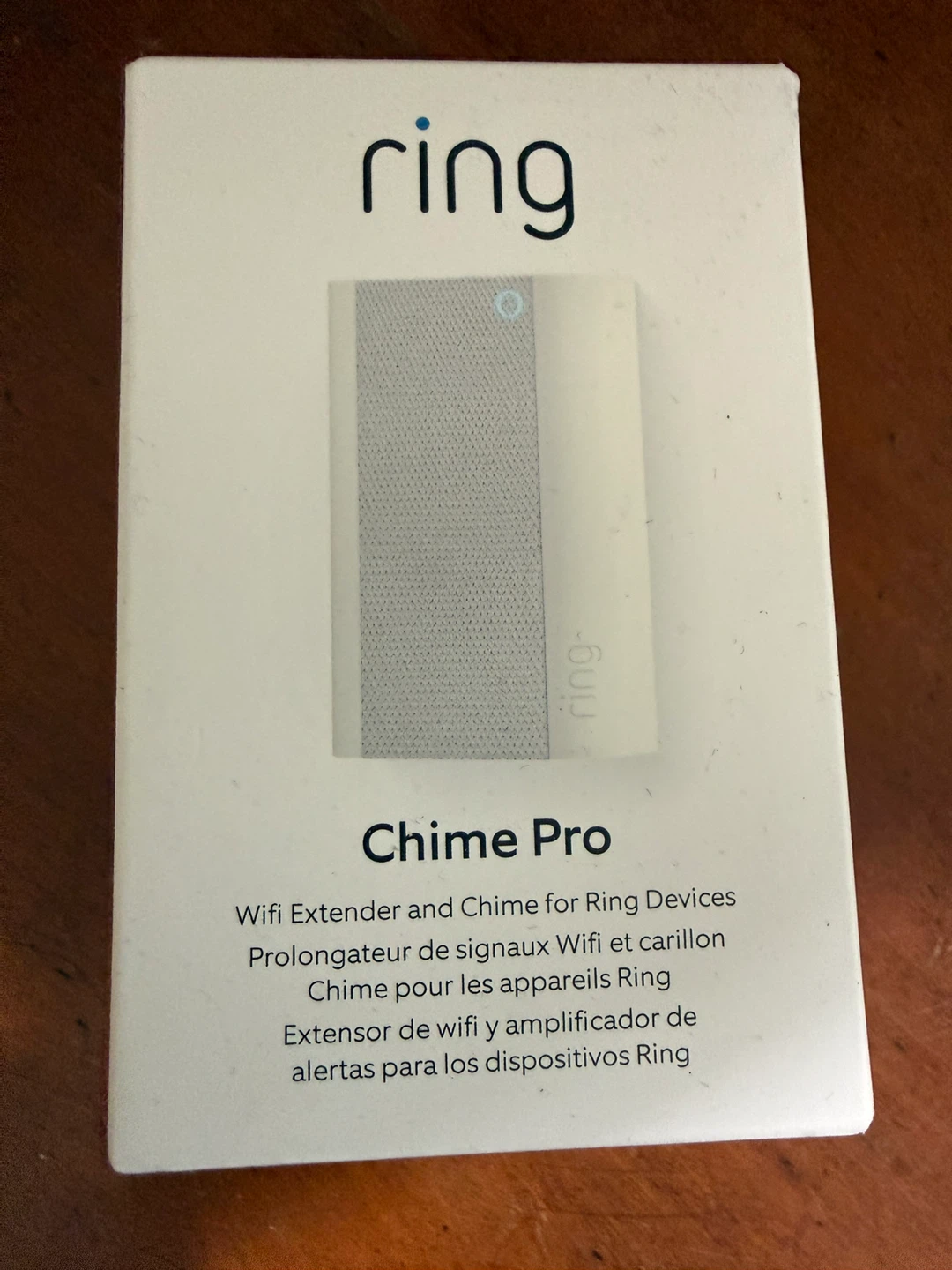 Ring 4K camera, Chime Pro, and Power adapter and Wifi Extender - photo 2