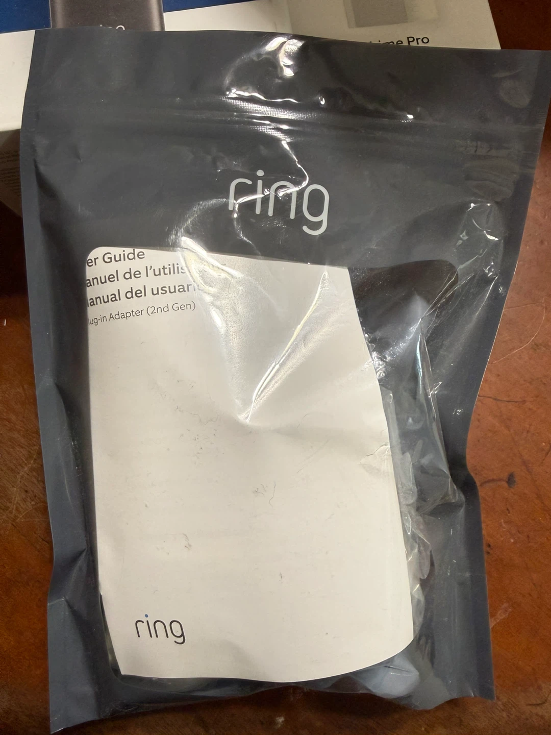 Ring 4K camera, Chime Pro, and Power adapter and Wifi Extender - photo 3