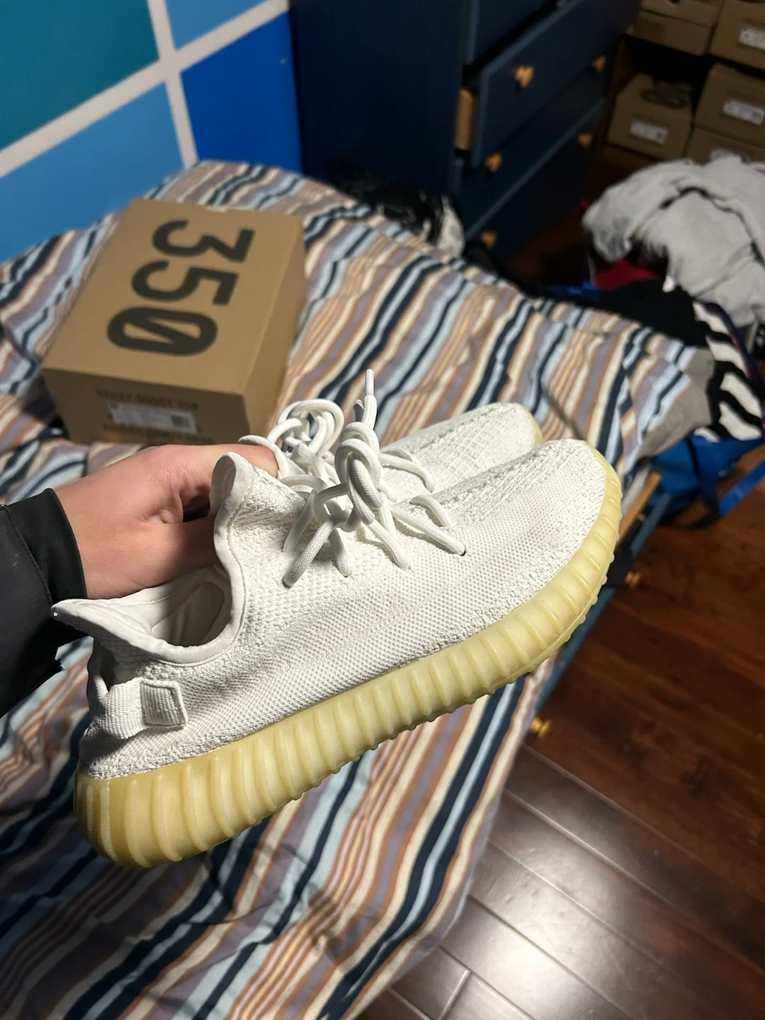 Adidas Yeezy 350 cream size 8 authentic