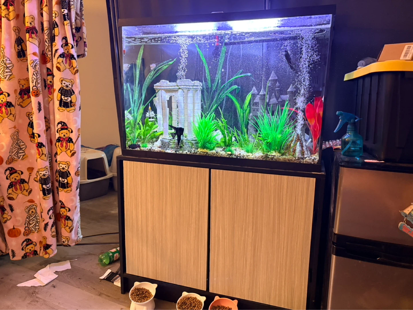 45 gallon tank with Cabinet Stand