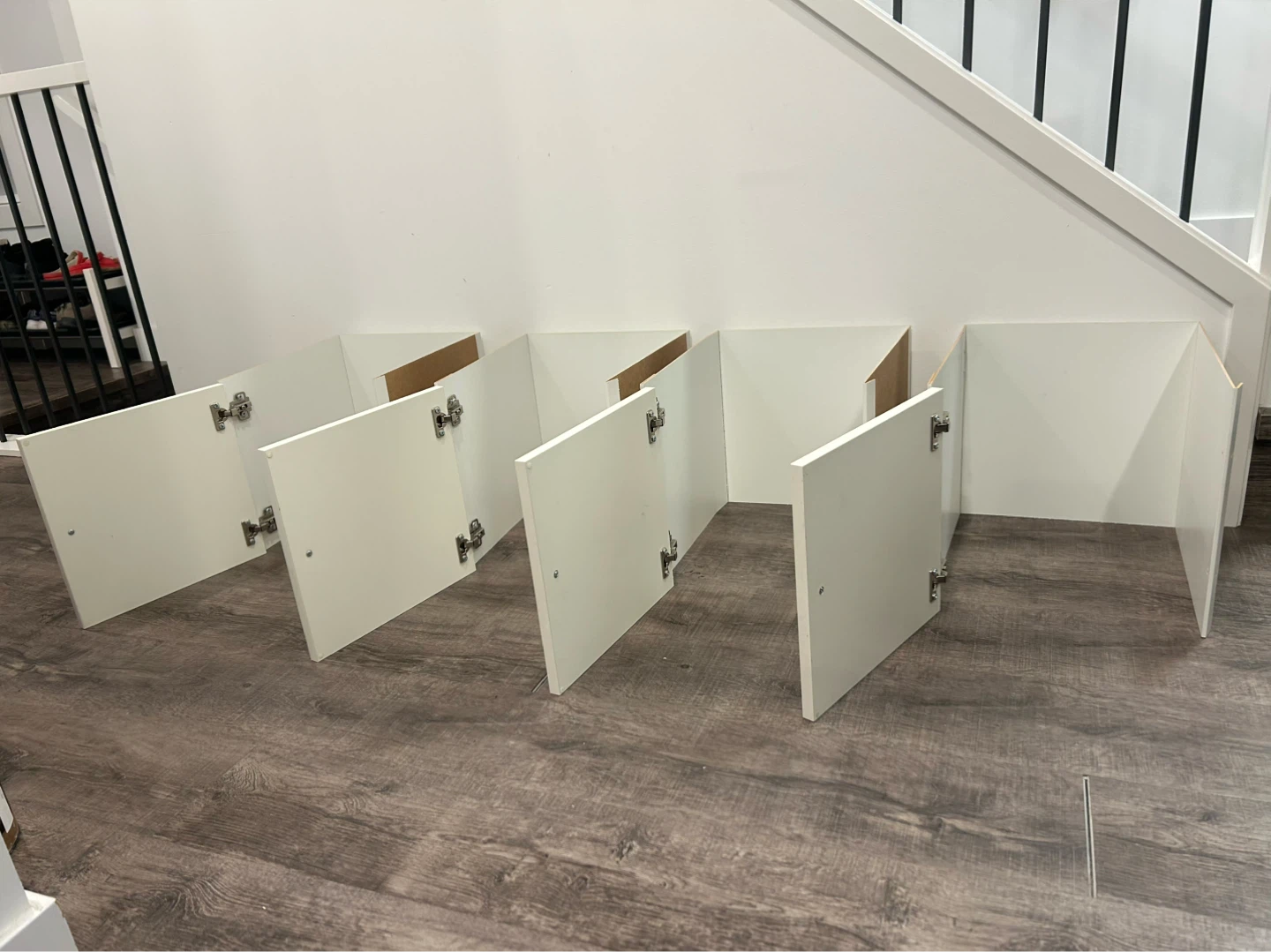 IKEA KALLAX white inserts doors x4 for $40 - photo 2