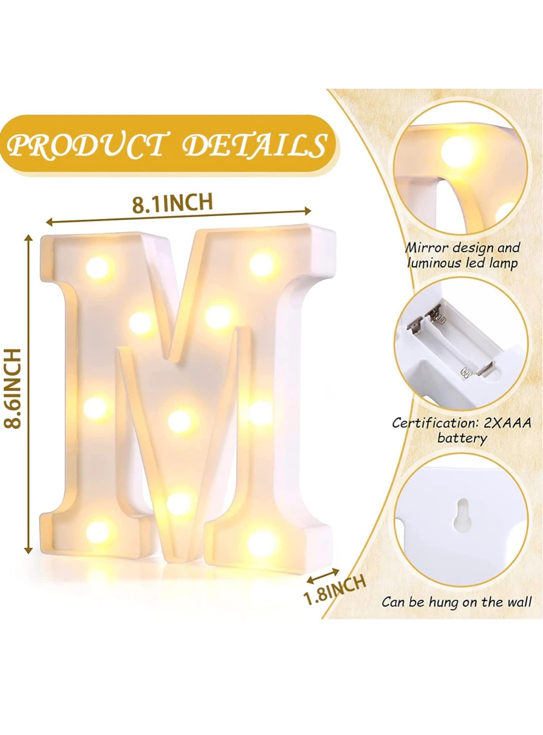 Marry Me Light Up Letters - photo 5