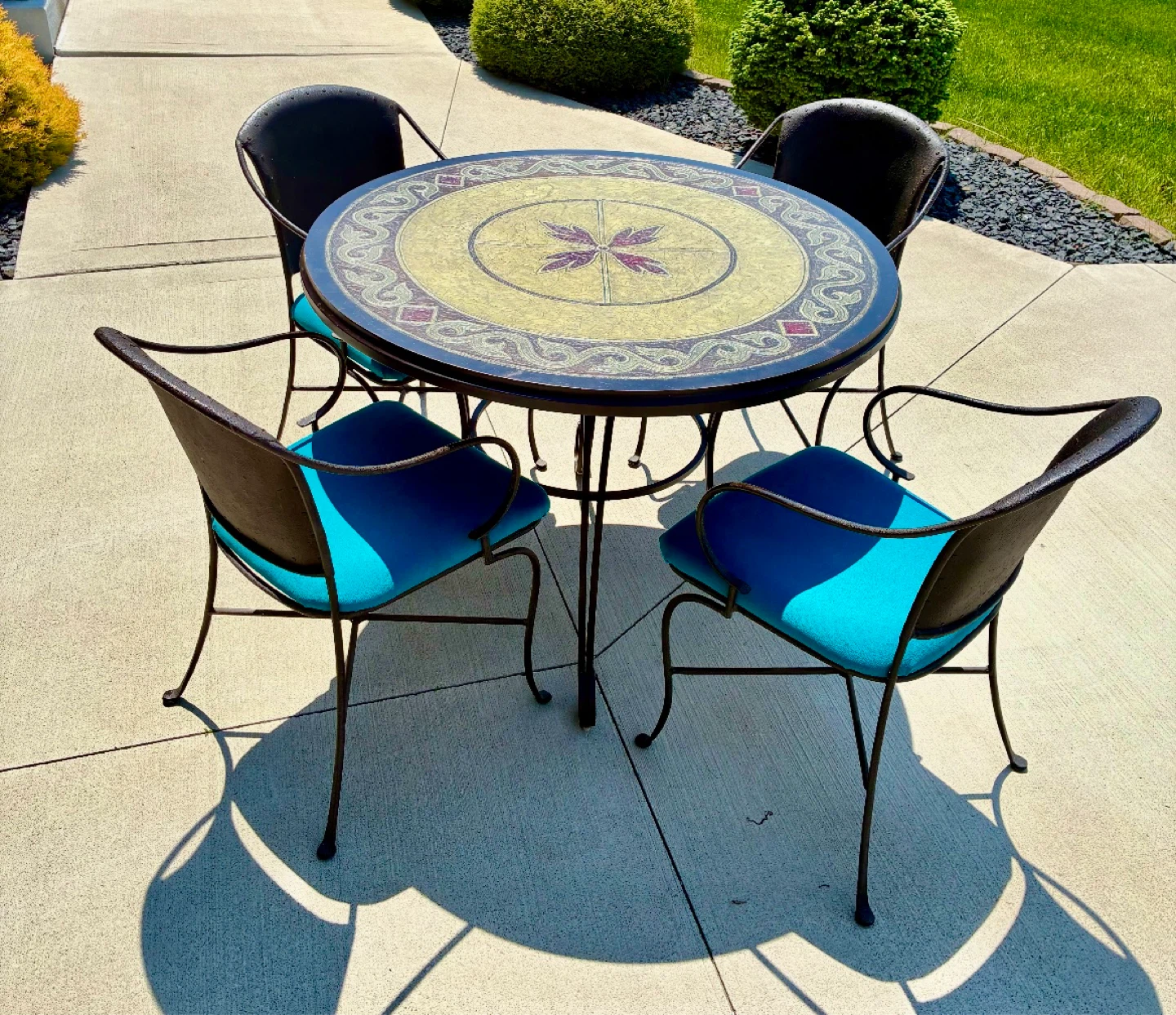 Wrought Iron Furniture Set