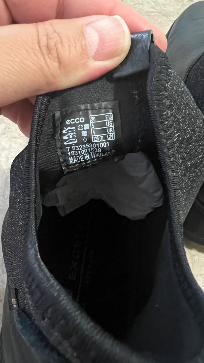 ECCO Gore-Tex Black Leather Chelsea Boots - Women's Size 5/36 - photo 4