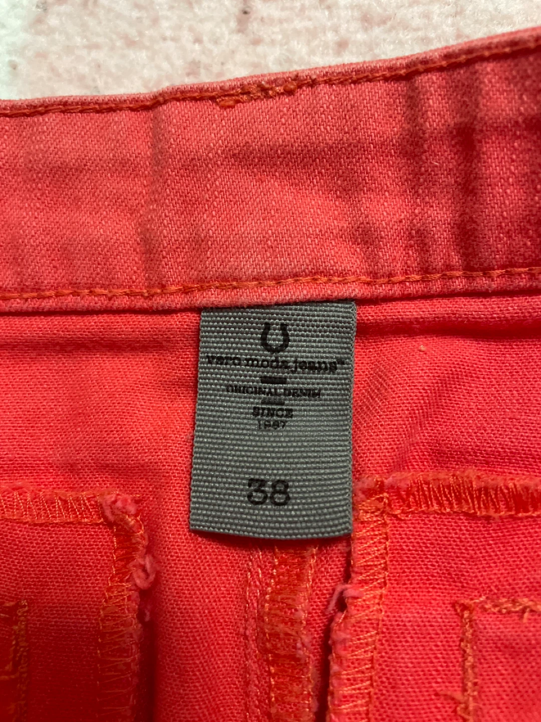 Vero Moda Jeans Coral Skirt Size 38 - photo 3