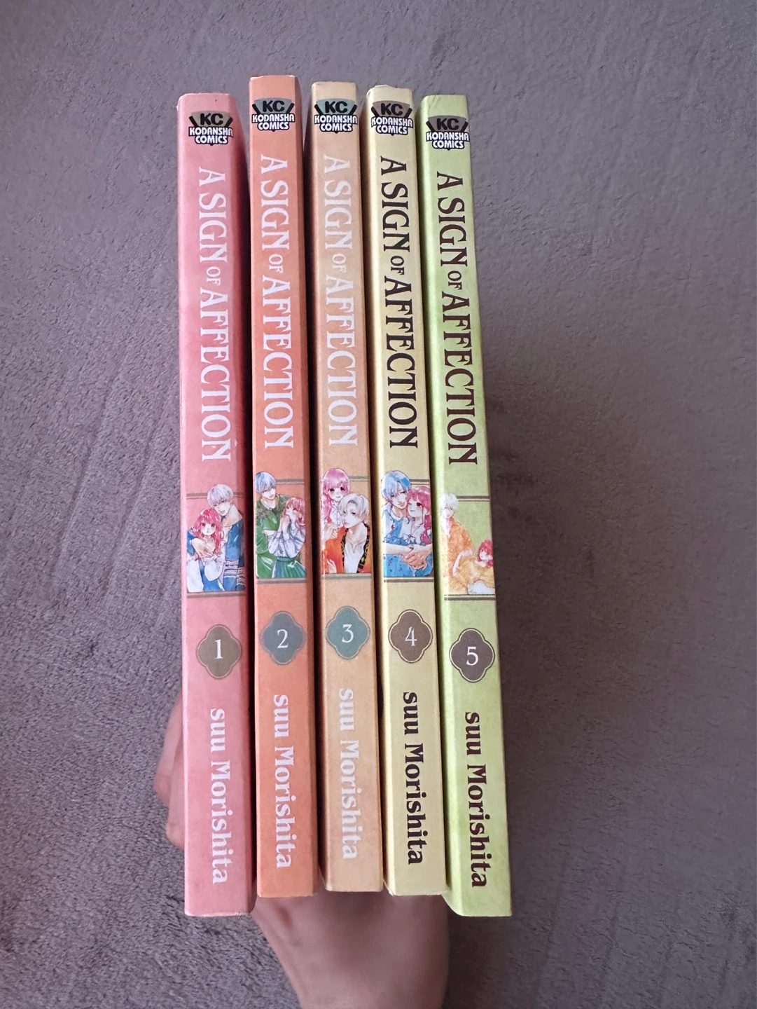 A Sign of Affection Manga Volumes 1-5 by Suu Morishita - photo 2