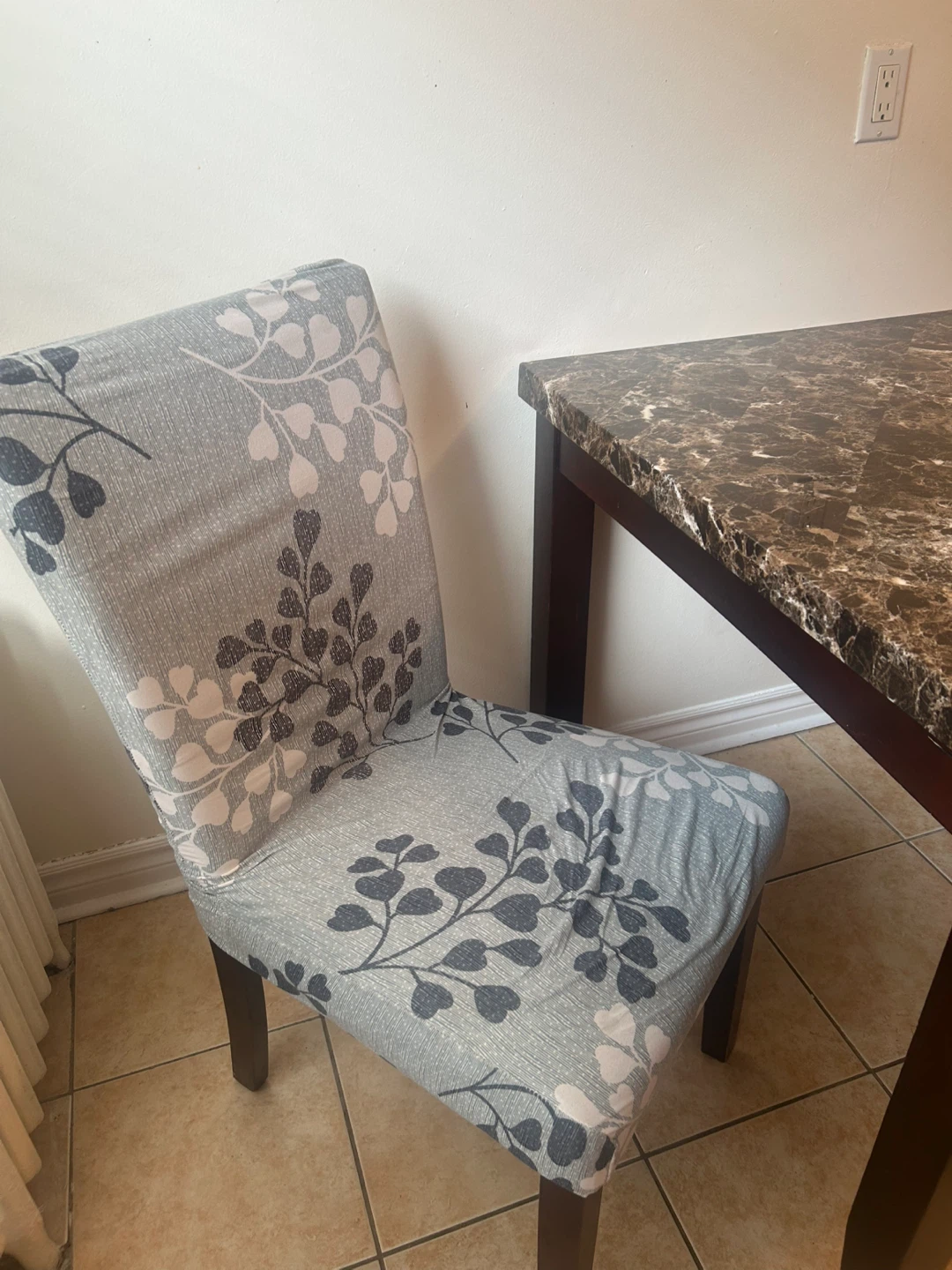 Dining Table with Marble Top - photo 2
