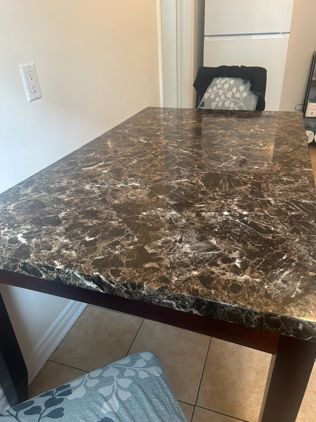 Dining Table with Marble Top - photo 3