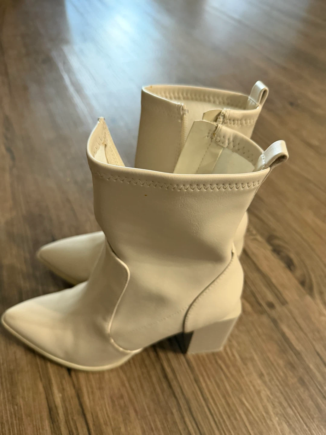 Call It Spring Beige Ankle Boots - photo 3