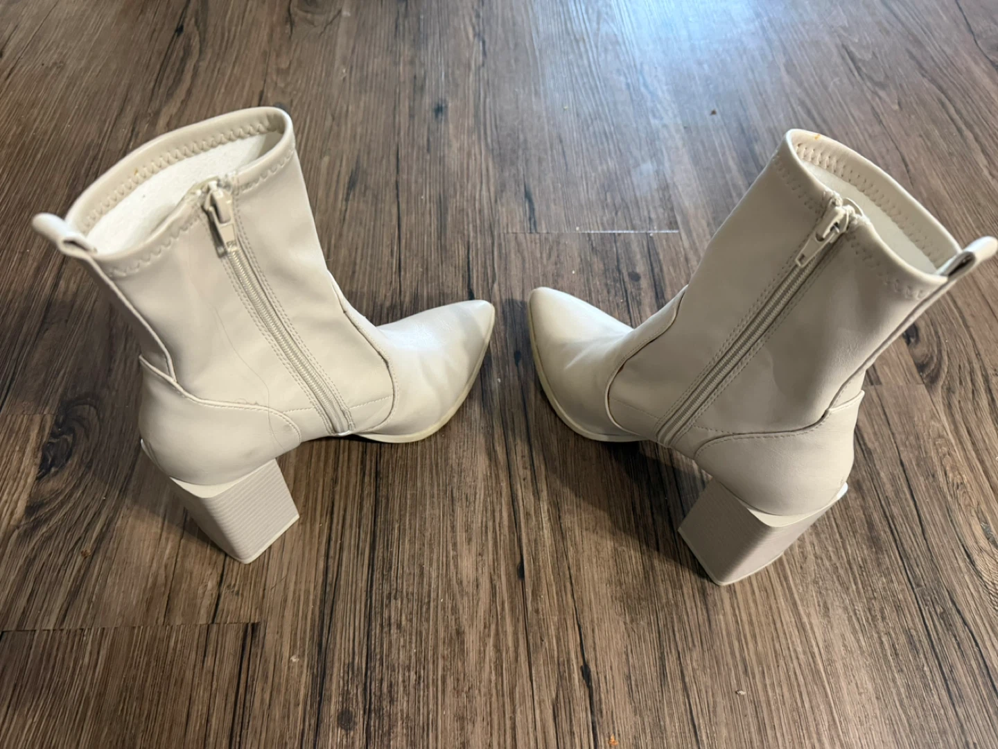 Call It Spring Beige Ankle Boots