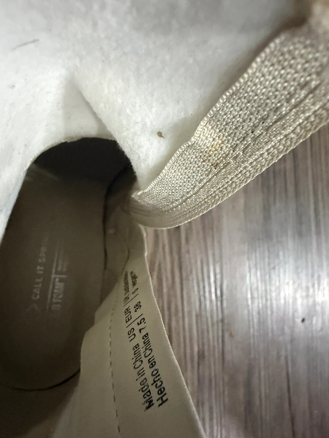 Call It Spring Beige Ankle Boots - photo 5