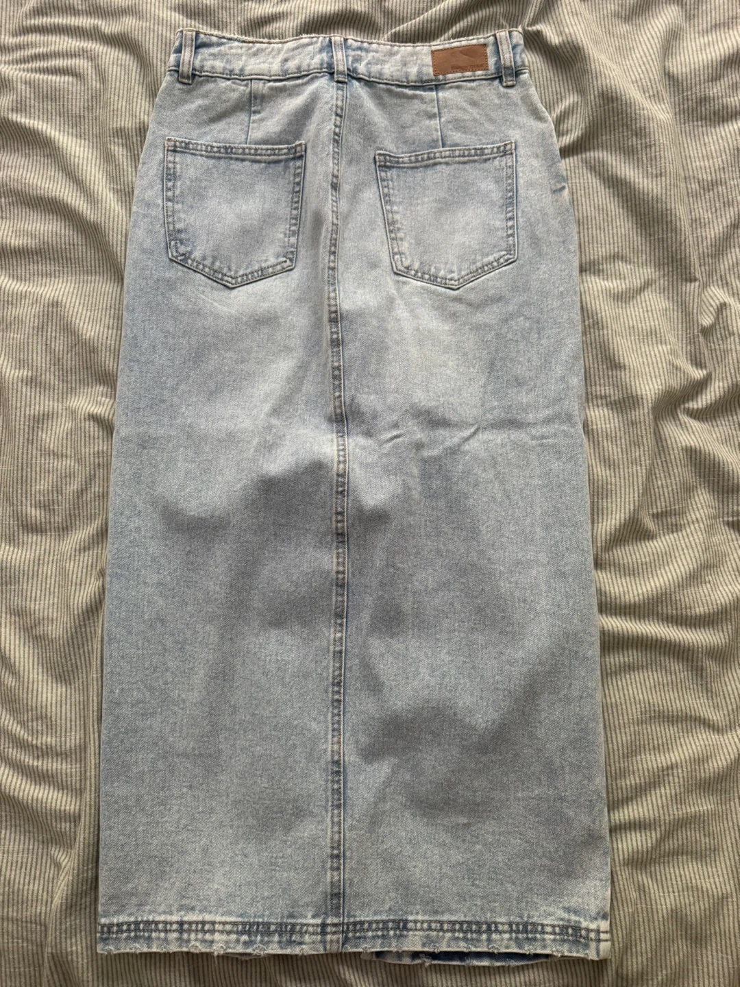 Denim Midi Skirt - Never Worn - photo 2