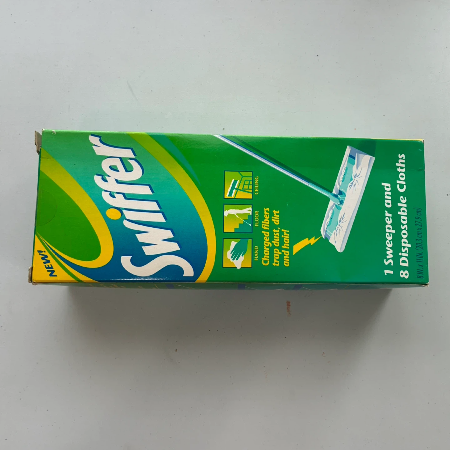 Swiffer Original Sweeper Starter Kit Vintage Package Brand New - photo 4