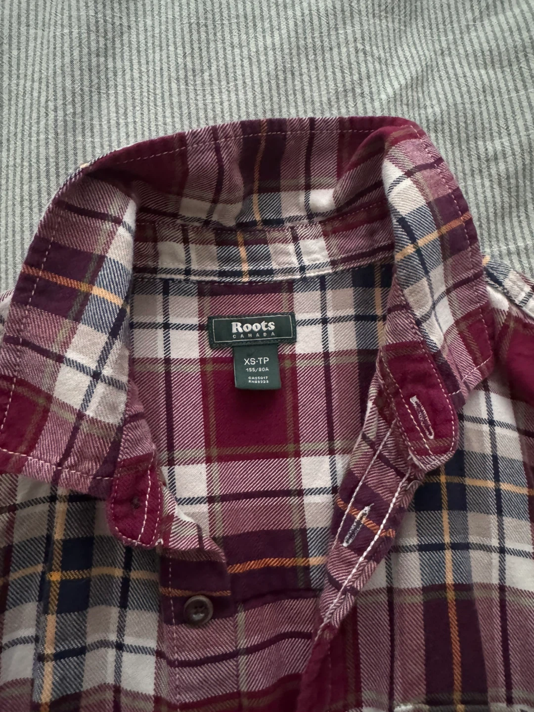 Roots Plaid Flannel Shirt XS-TP - photo 2