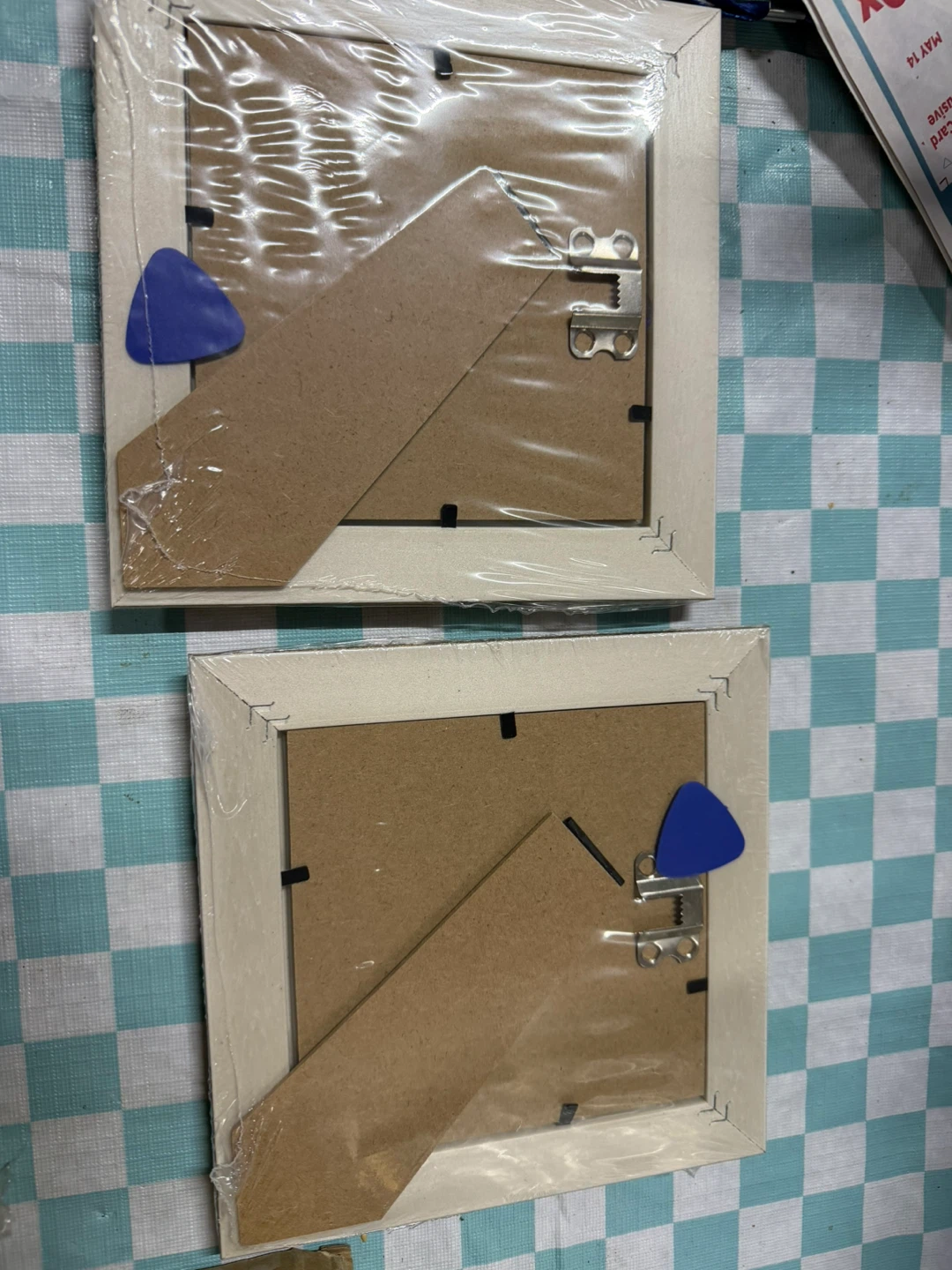 Set of 4 Gold Decorative Photo Frames - photo 2