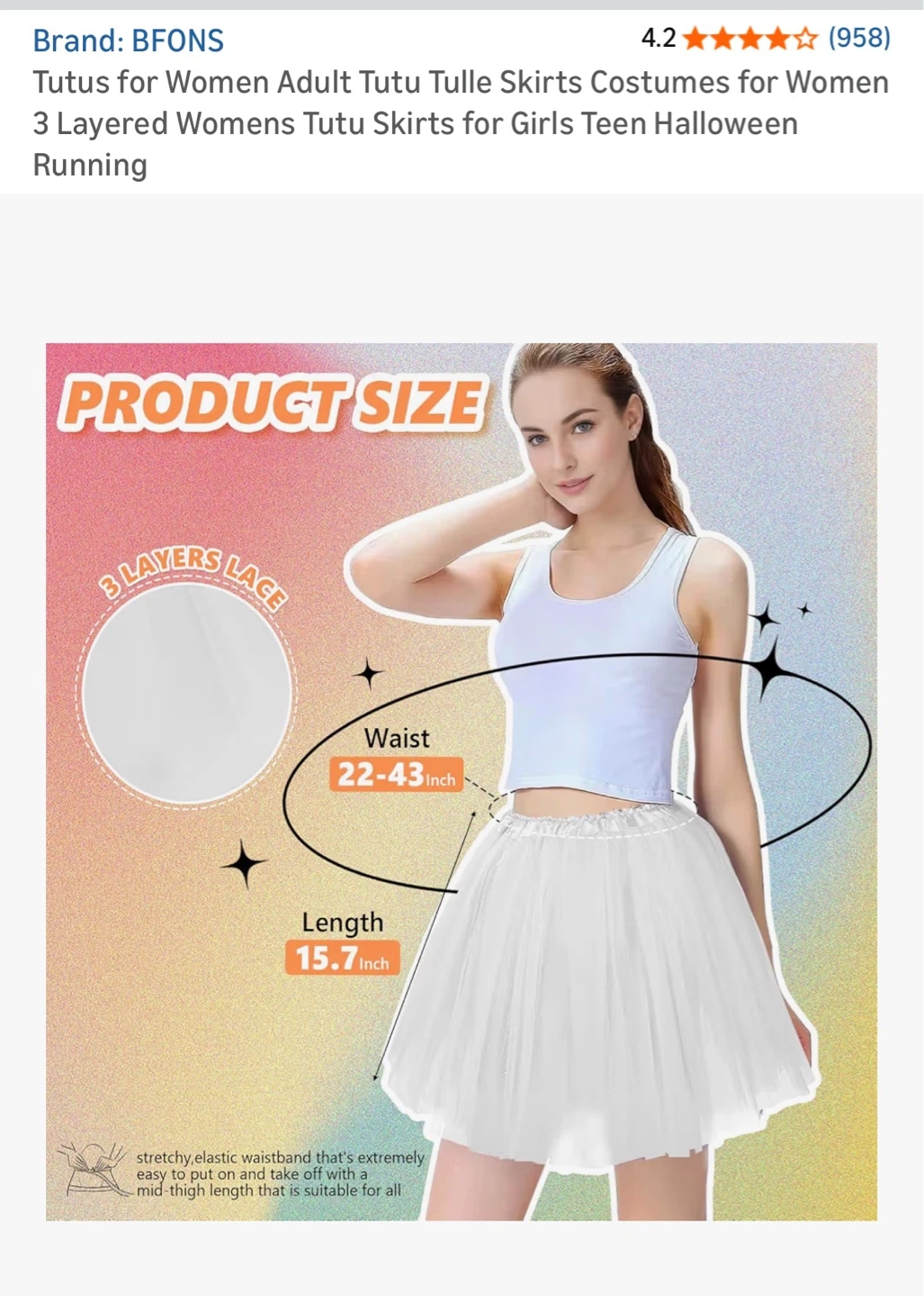 Women Adult Tulle Tutu Skirt (2 of them!) - photo 2