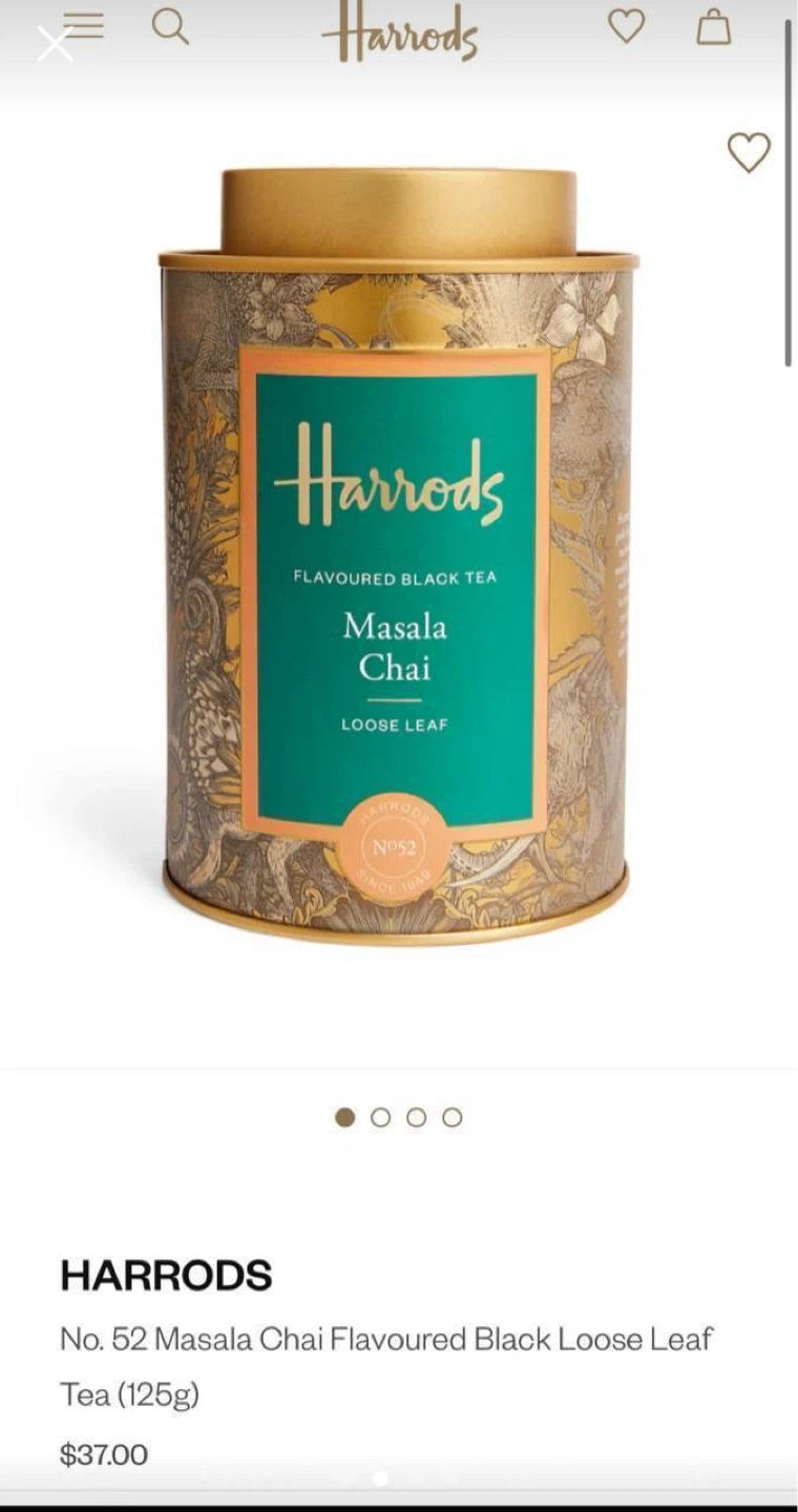 Harrods Masala Chai Black Loose Leaf Tea - photo 2
