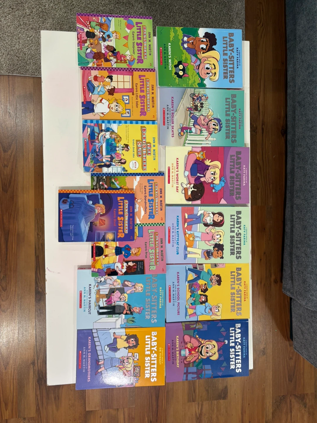 Ann M. Martin Baby-Sitters Little Sister Book Lot