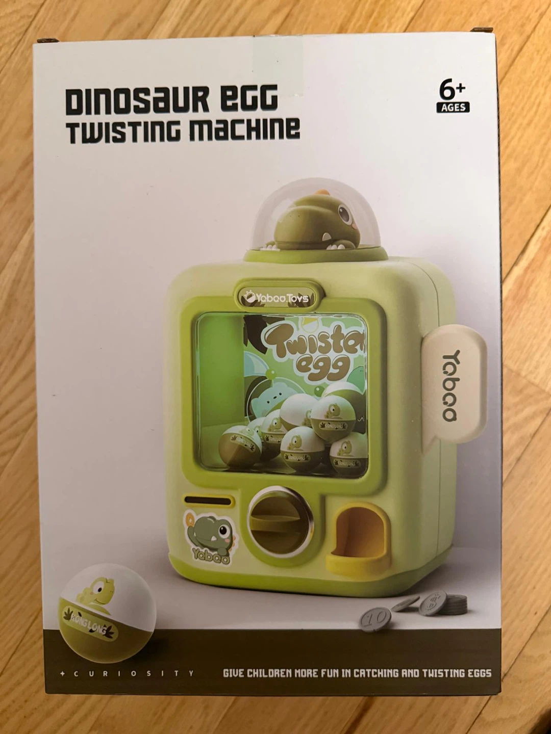 Dinosaur Egg Twisting Machine Toy