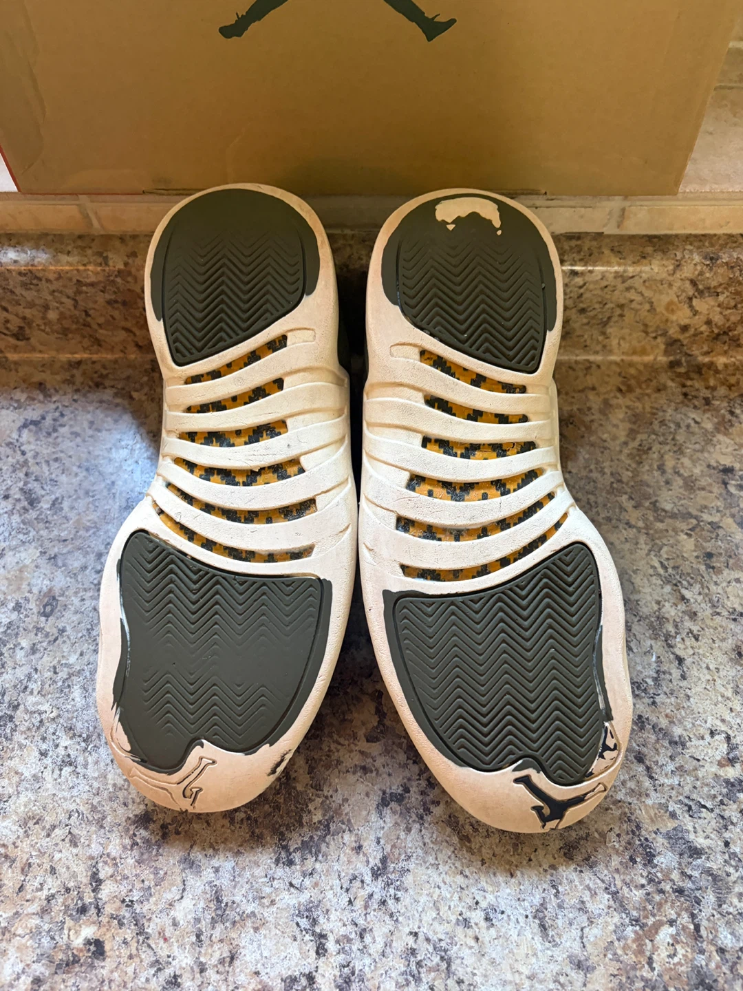 Air Jordan 12 Retro Olive 23 Shoes - photo 5