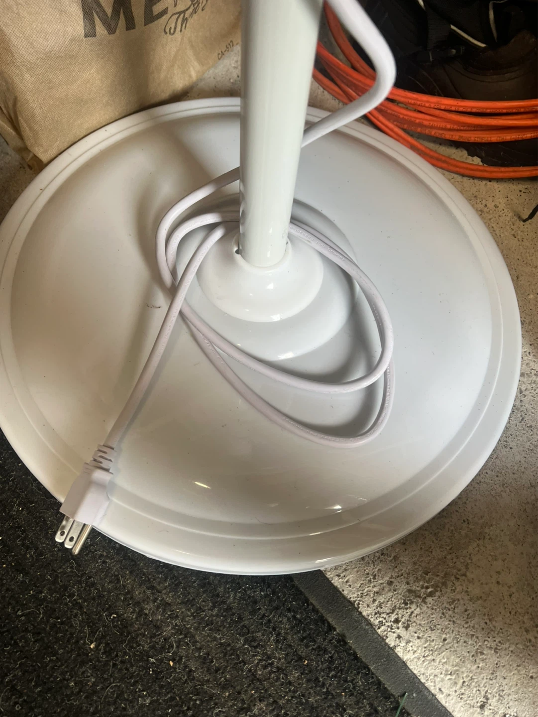 Cool Works White 3 ft Standing Fan - photo 5