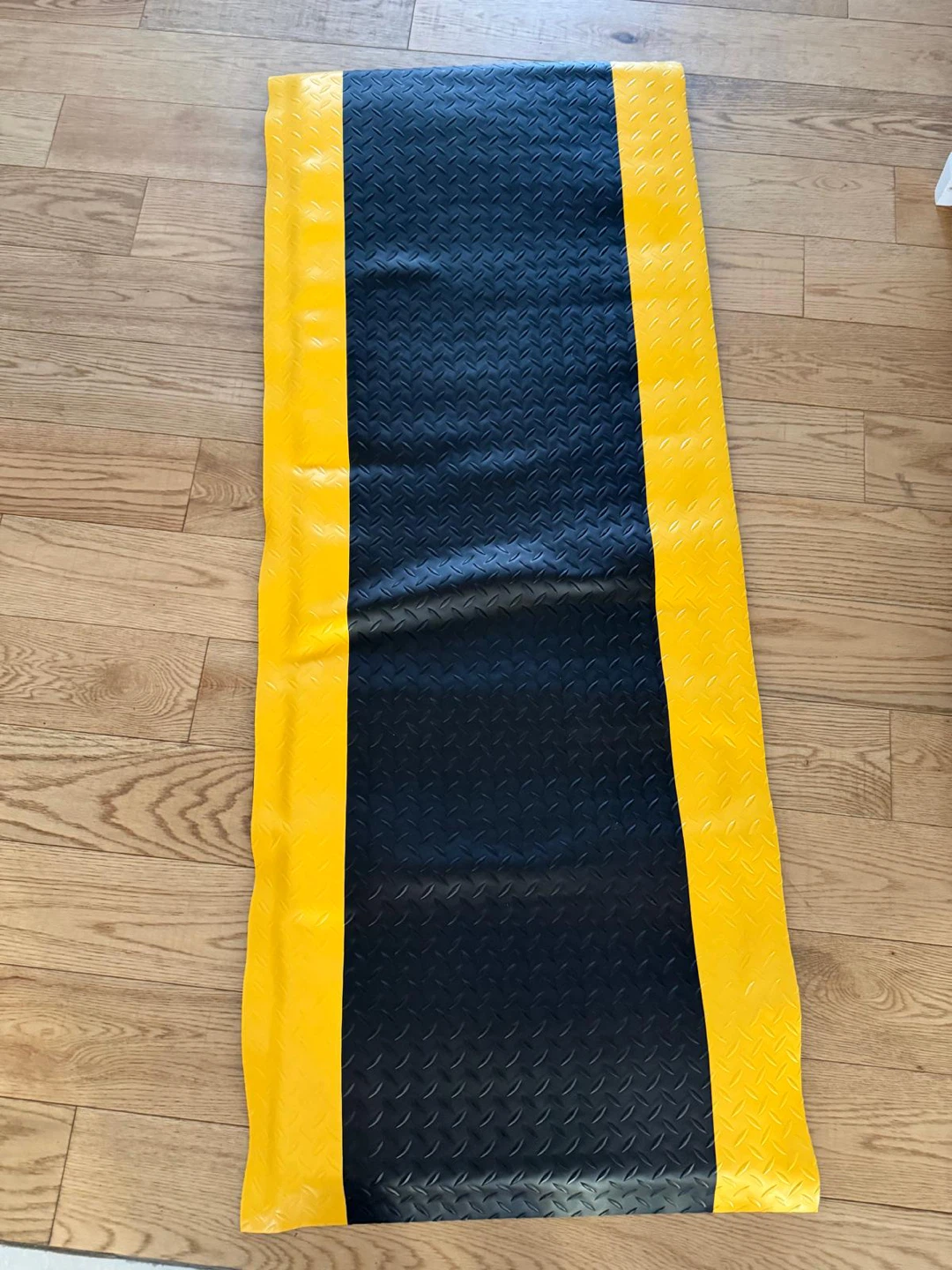 Anti-Fatigue Mat - Black & Yellow