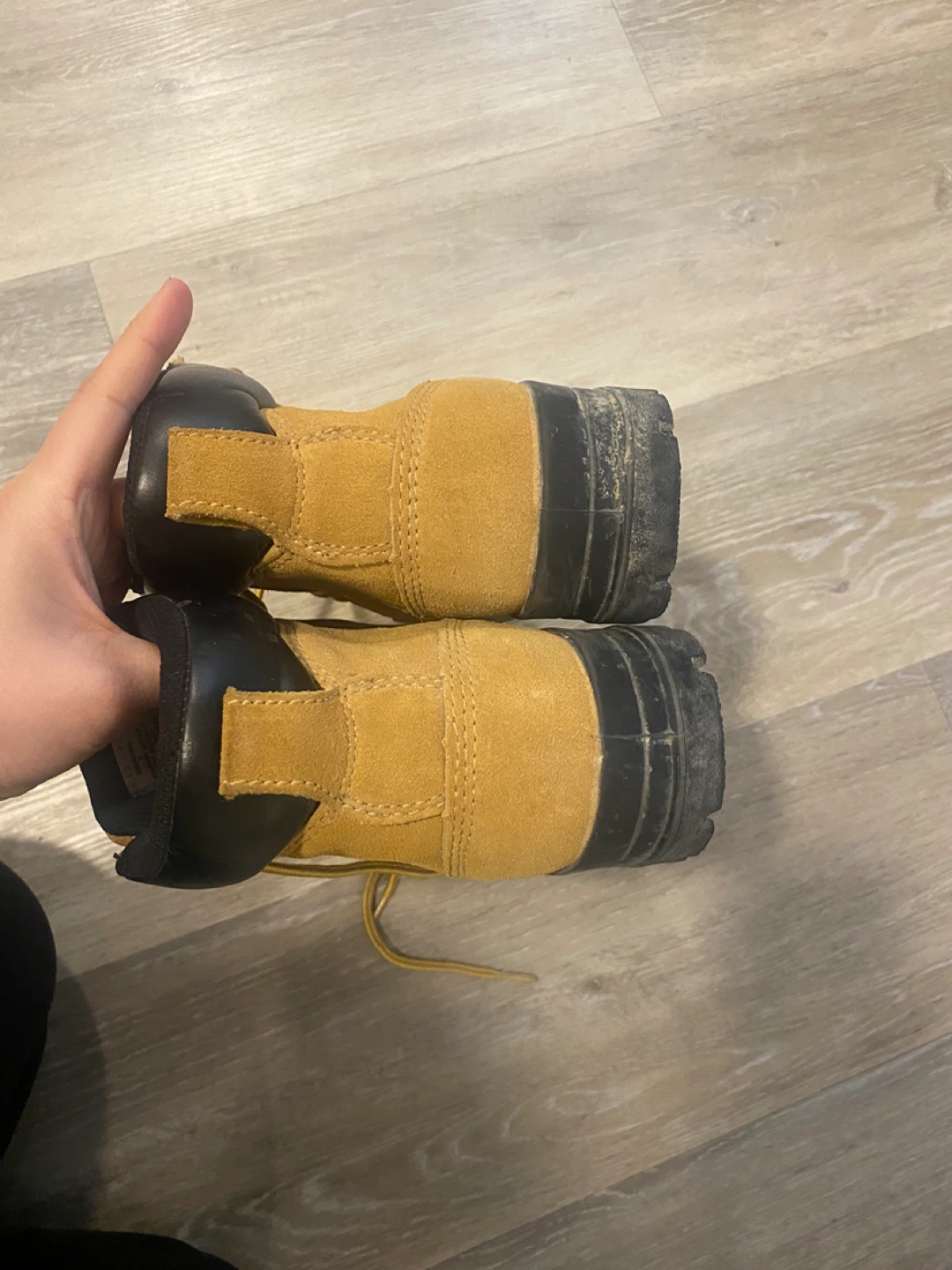Workload Steel Toe Work Boots size 6