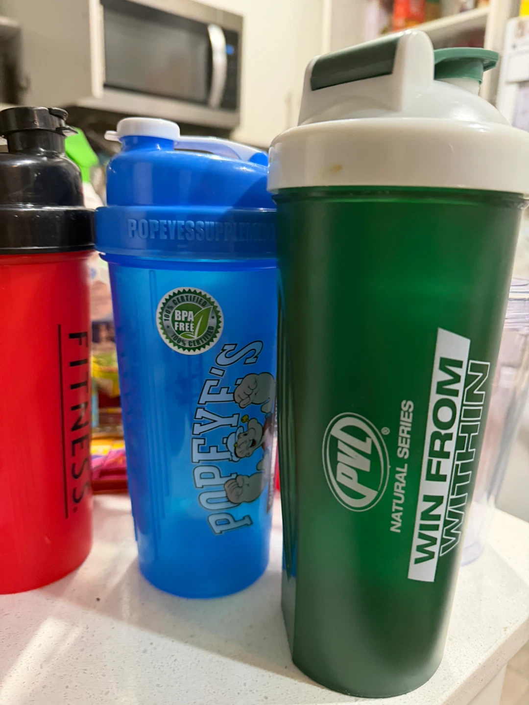 PVL Fitness Shaker Bottles