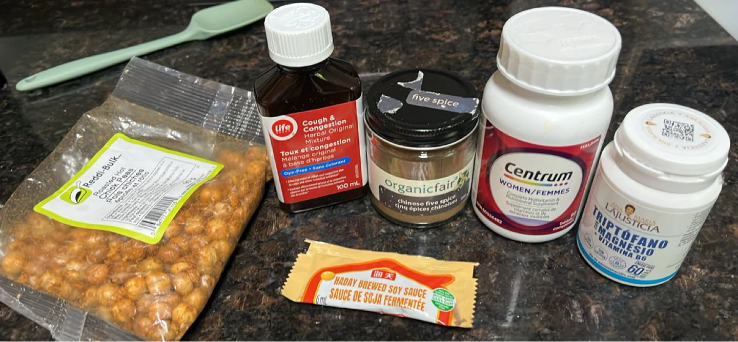 Assorted Health and Food Items