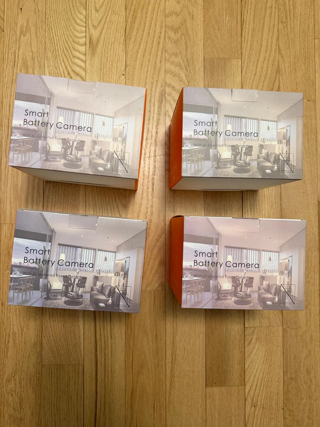 Smart Battery Camera - 4 Pack