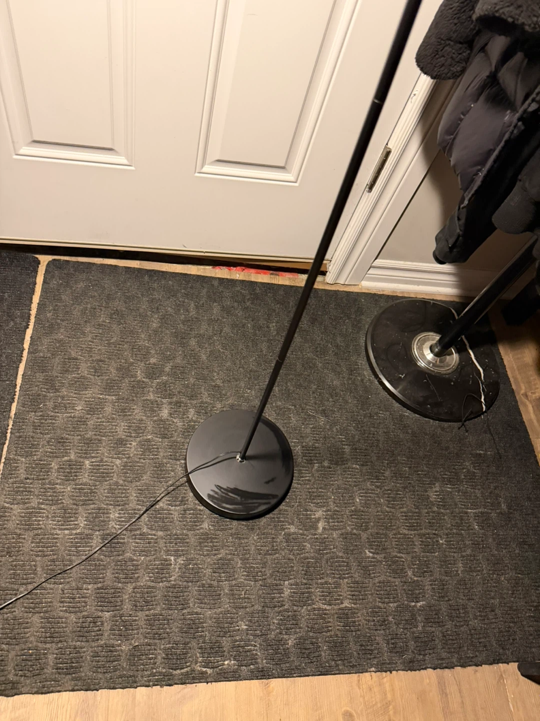 Black Floor Lamp - 1.37m Tall - photo 2