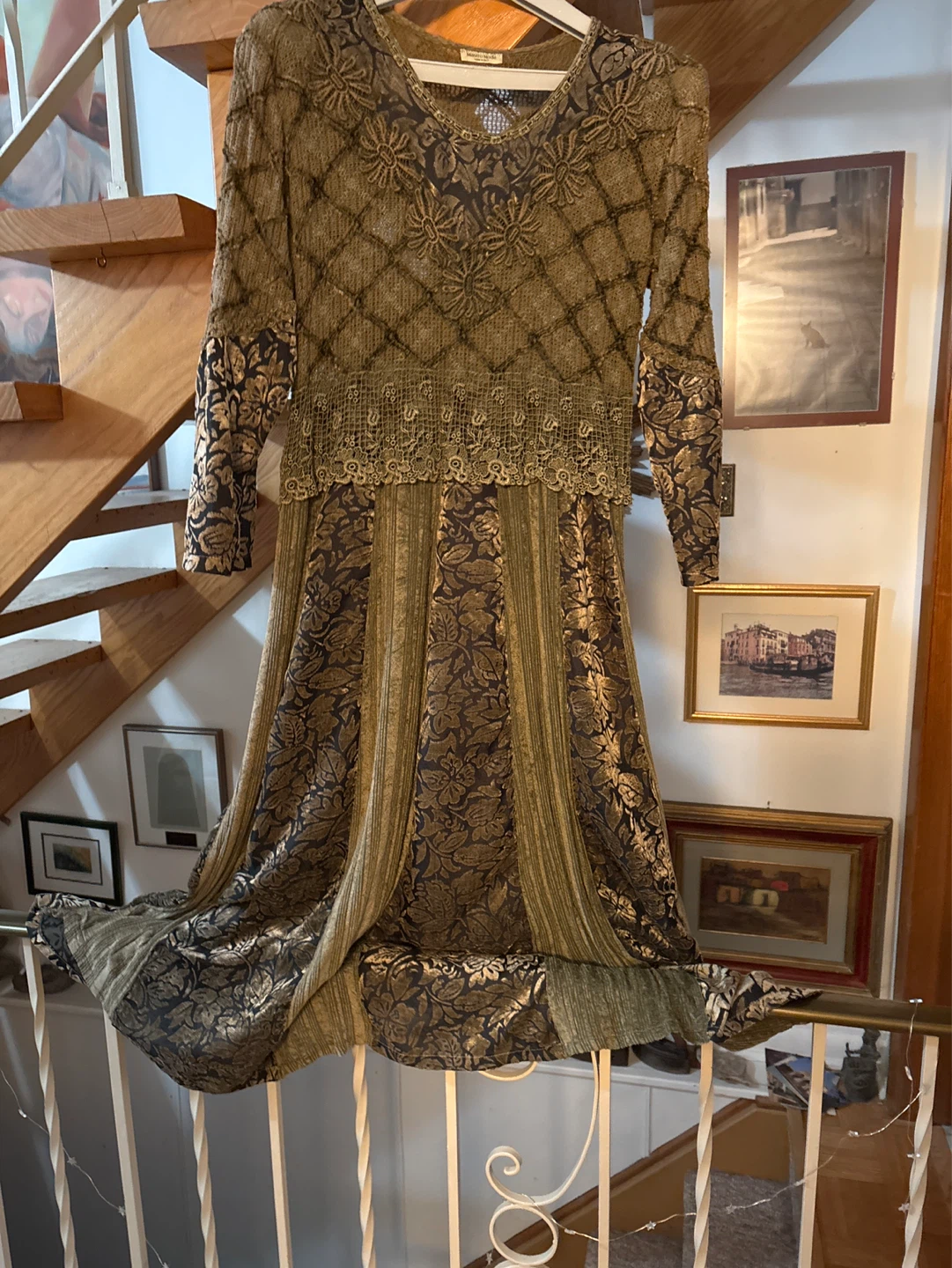 Italian made Boho Floral Maxi Dress - photo 2