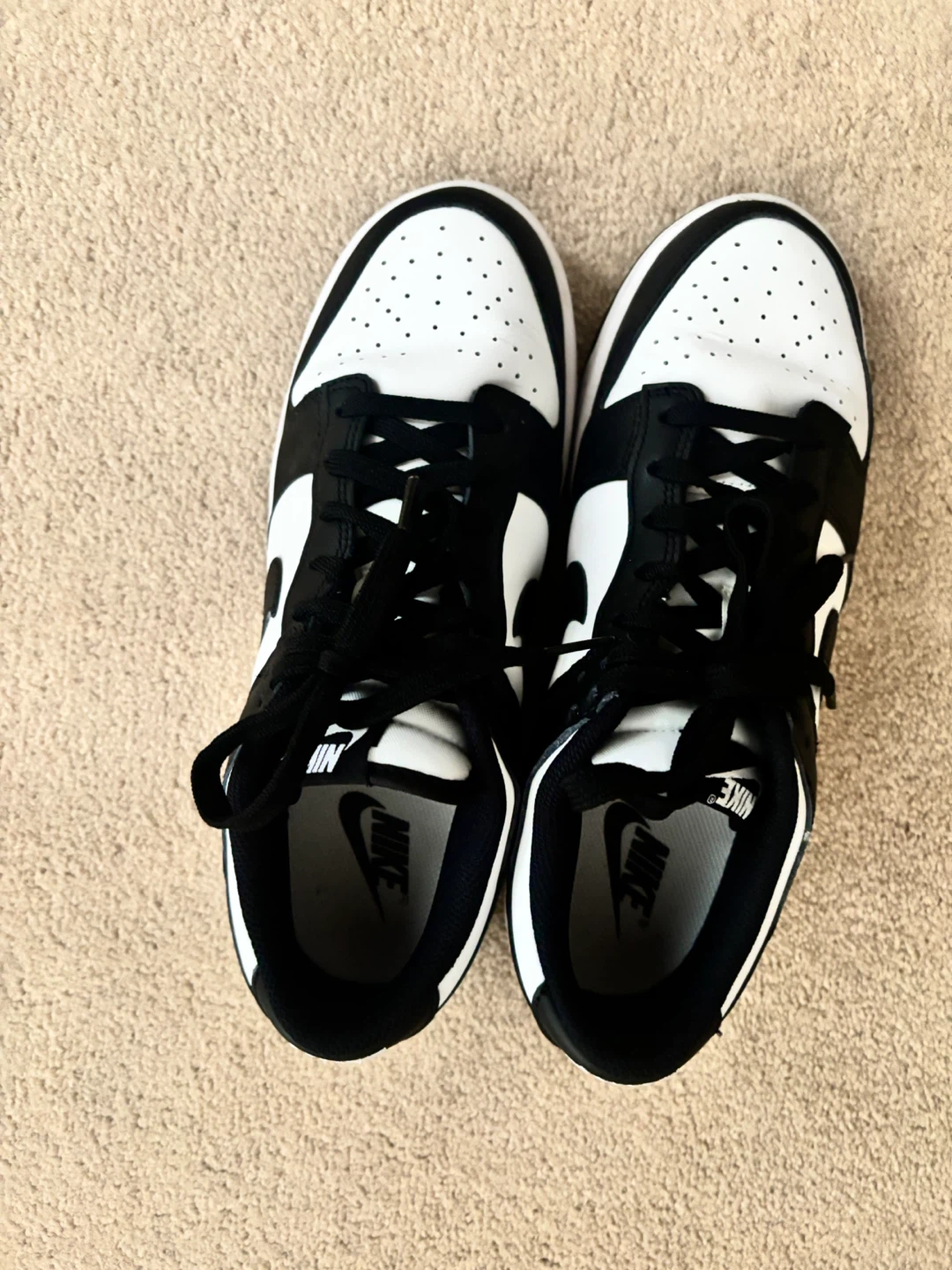 Nike Dunk Low White/Black Sneakers