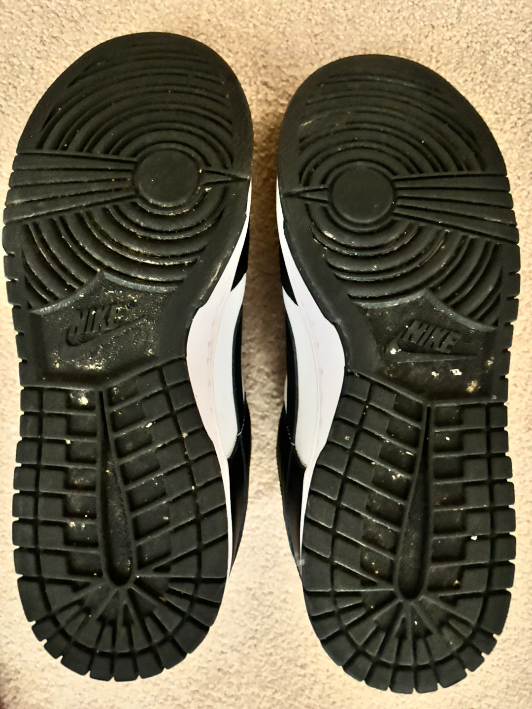 Nike Dunk Low White/Black Sneakers - photo 3
