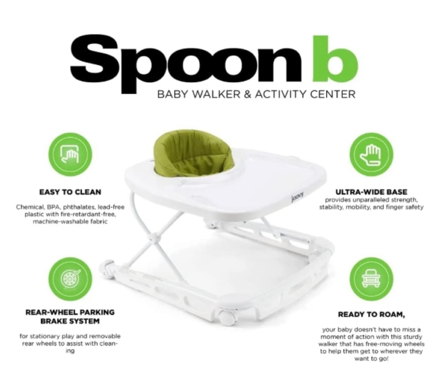 Joovy Spoon b Baby Walker & Activity Center