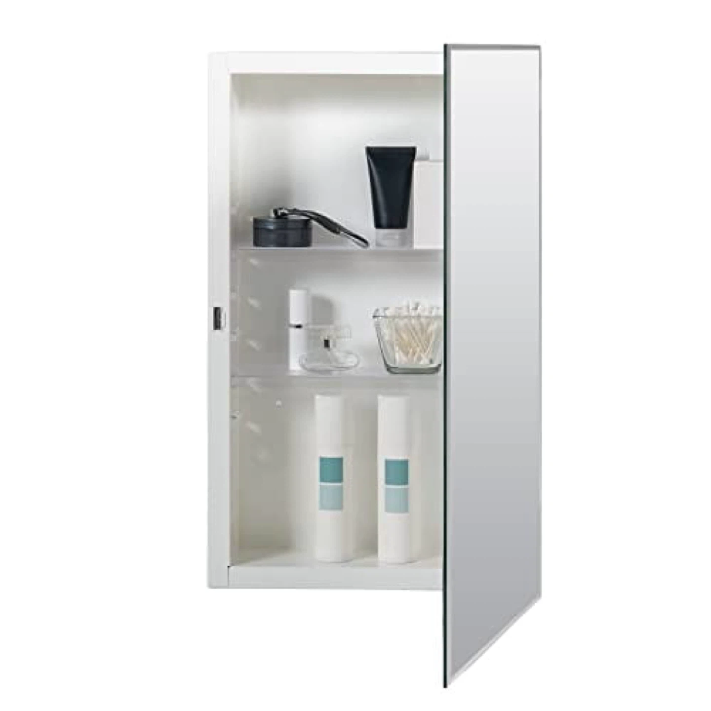 Frameless Octagon Swing Door Medicine Cabinet M182 - photo 3