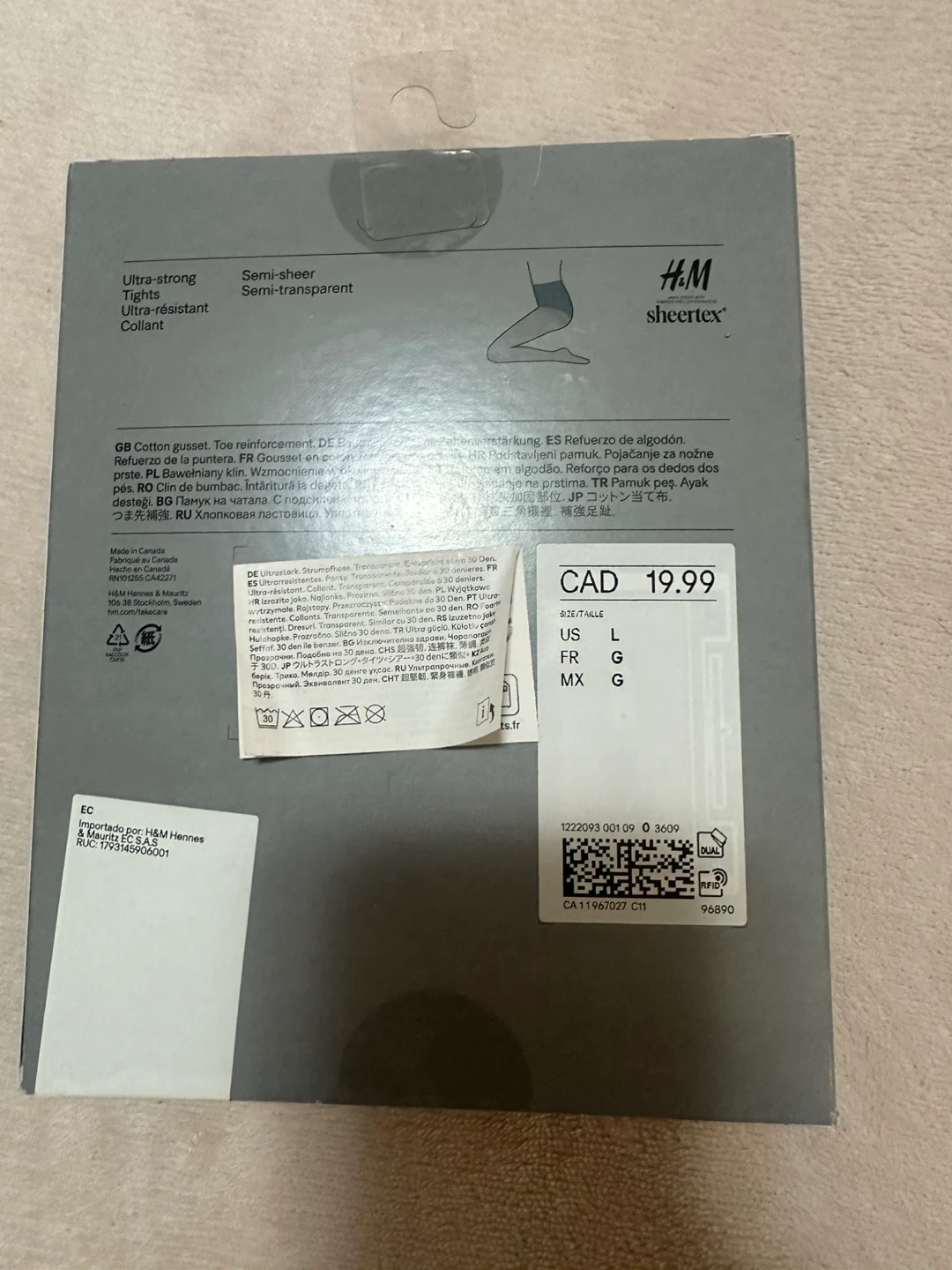 Sheertex Ultra-Strong Semi-Sheer Tights - photo 2
