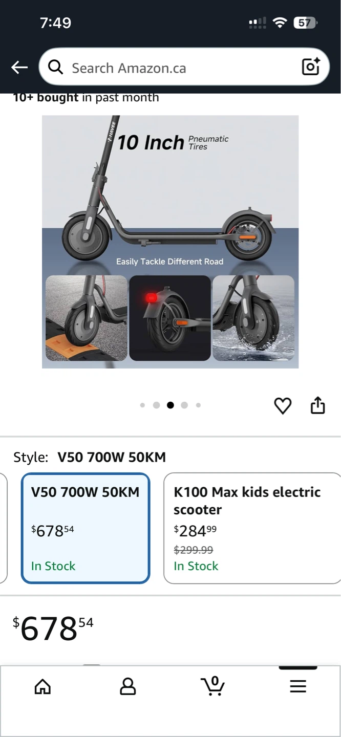NAVEE V50 Electric Scooter - photo 3