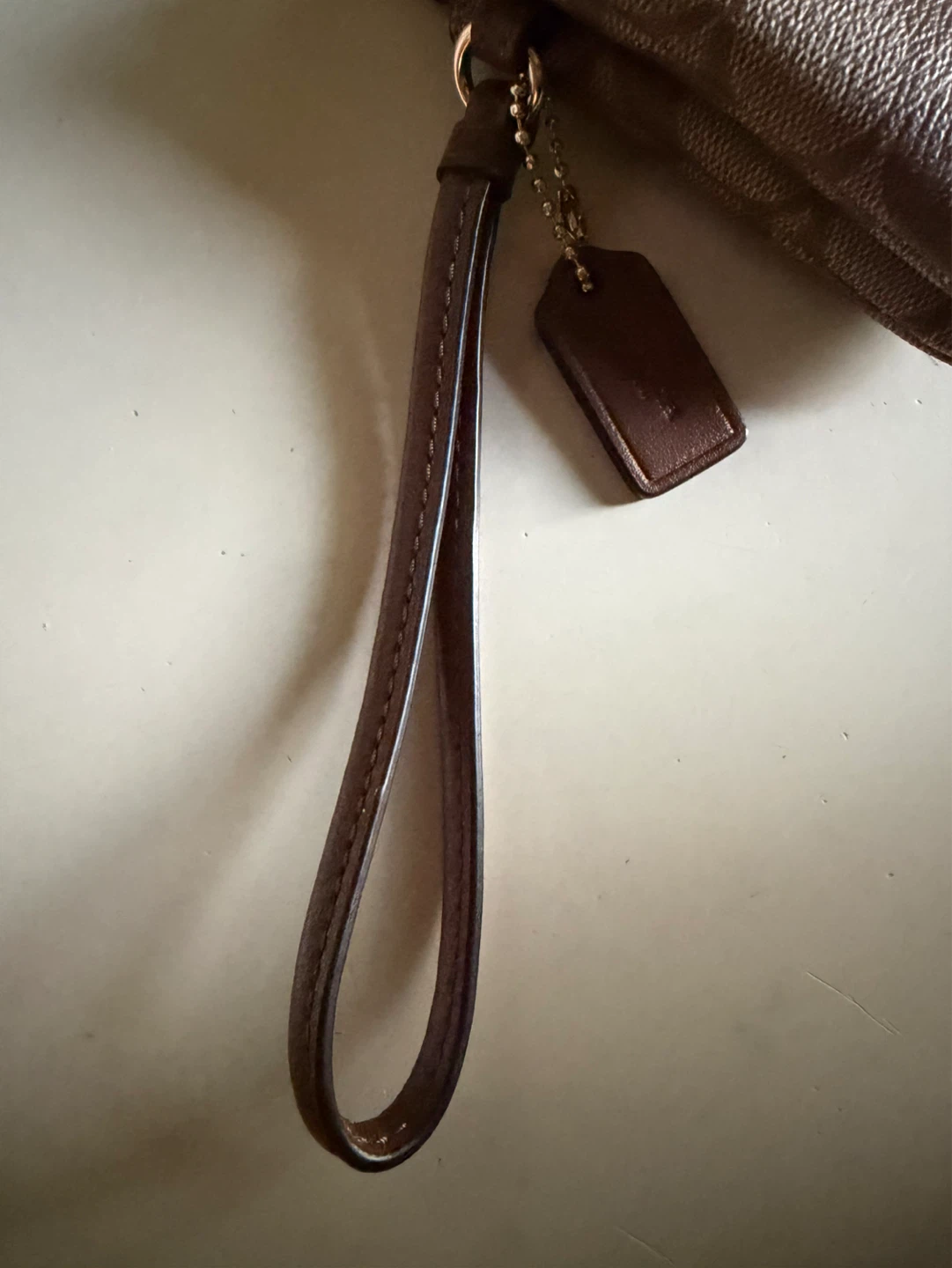 Coach Monogram Double Zip Wristlet Pouch - photo 3
