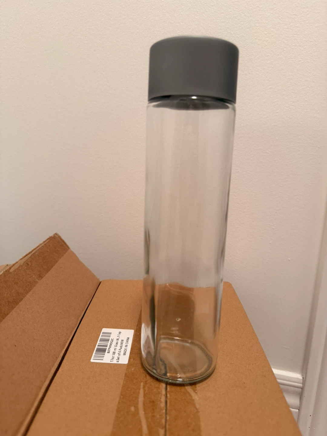 Set of 11 Glass Bottles with Caps - photo 2
