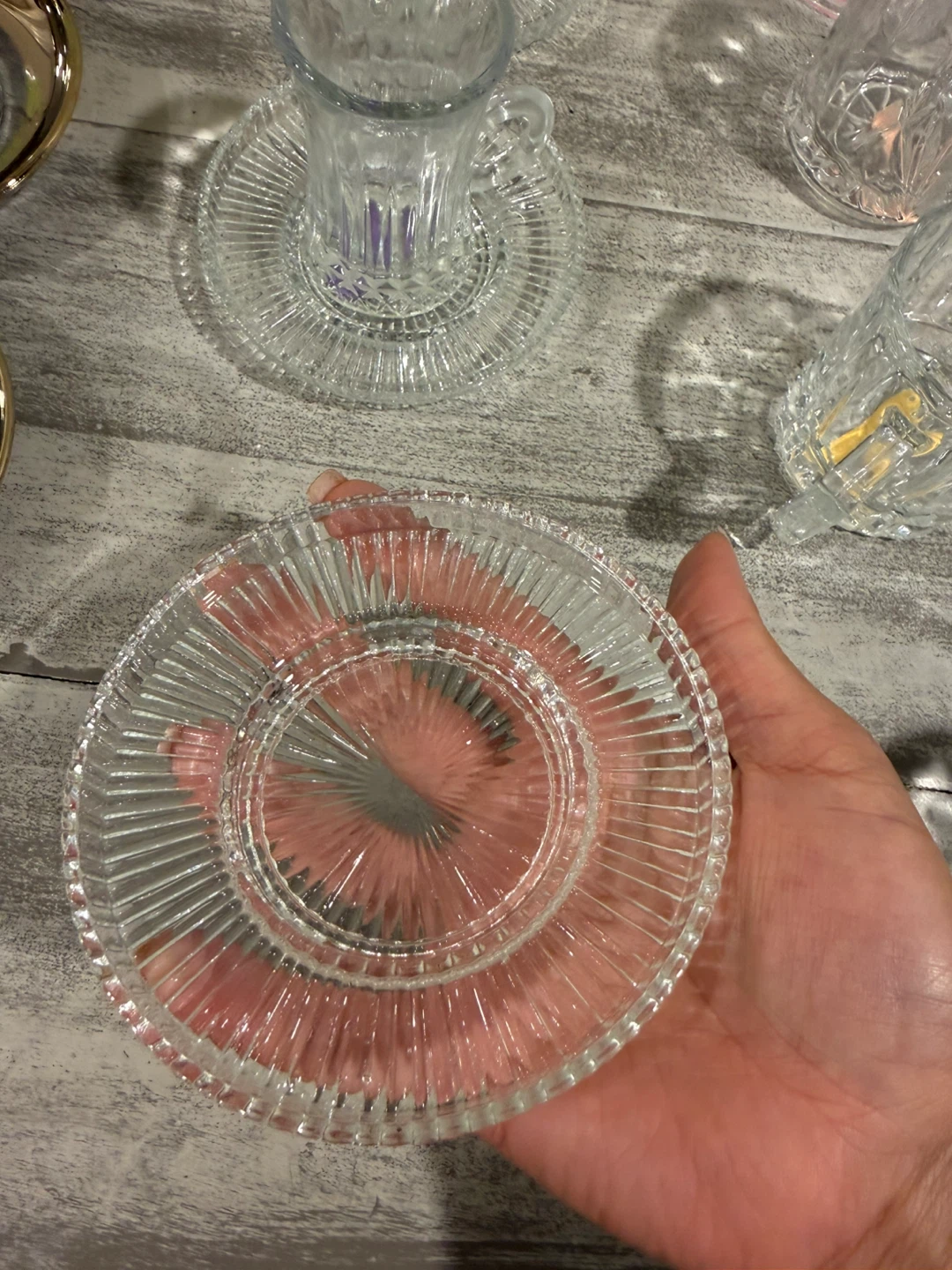 Set of 6 teacups and saucers - photo 3