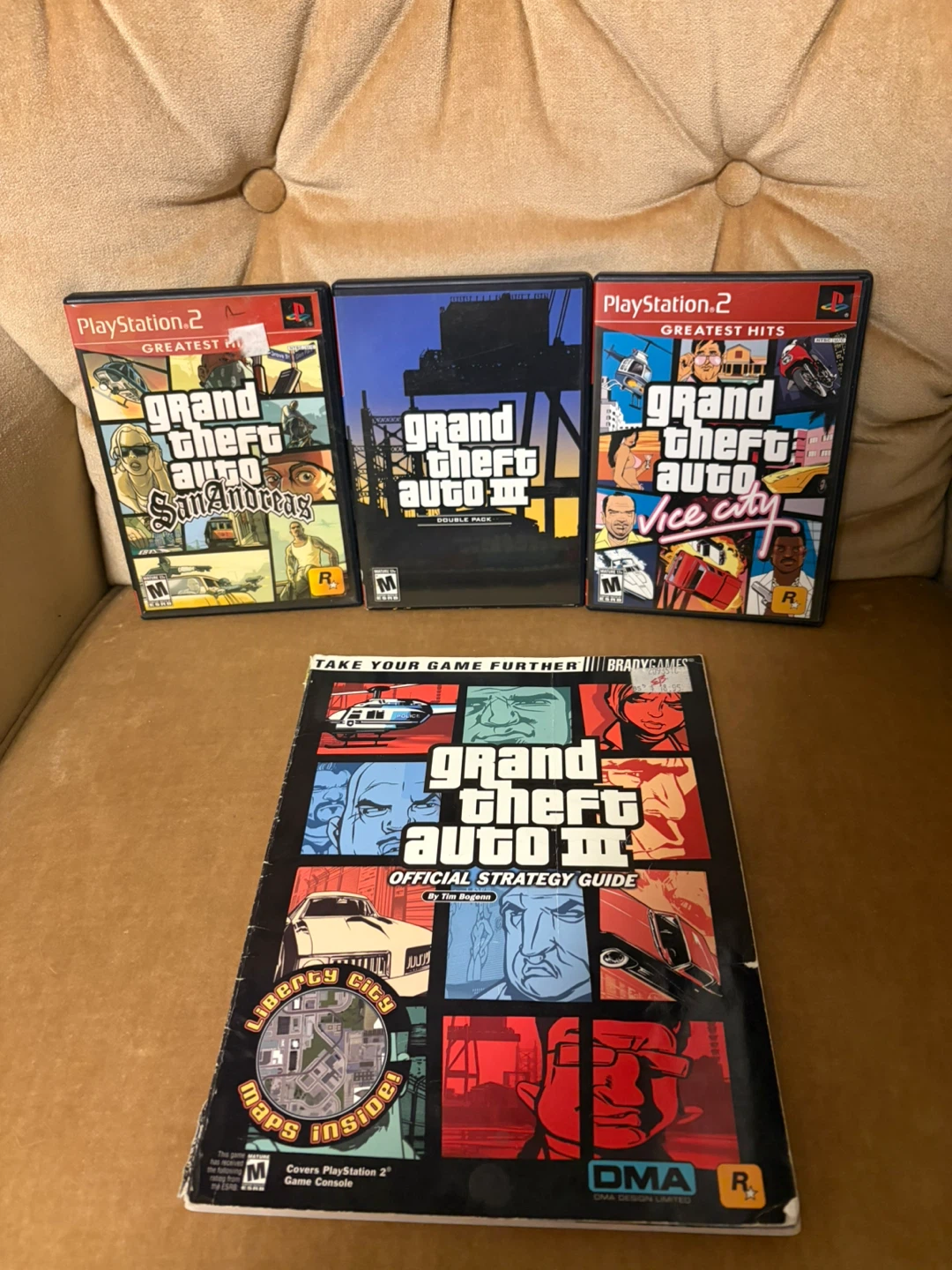 Grand Theft Auto PS2 Games Collection with Strategy Guide - photo 5