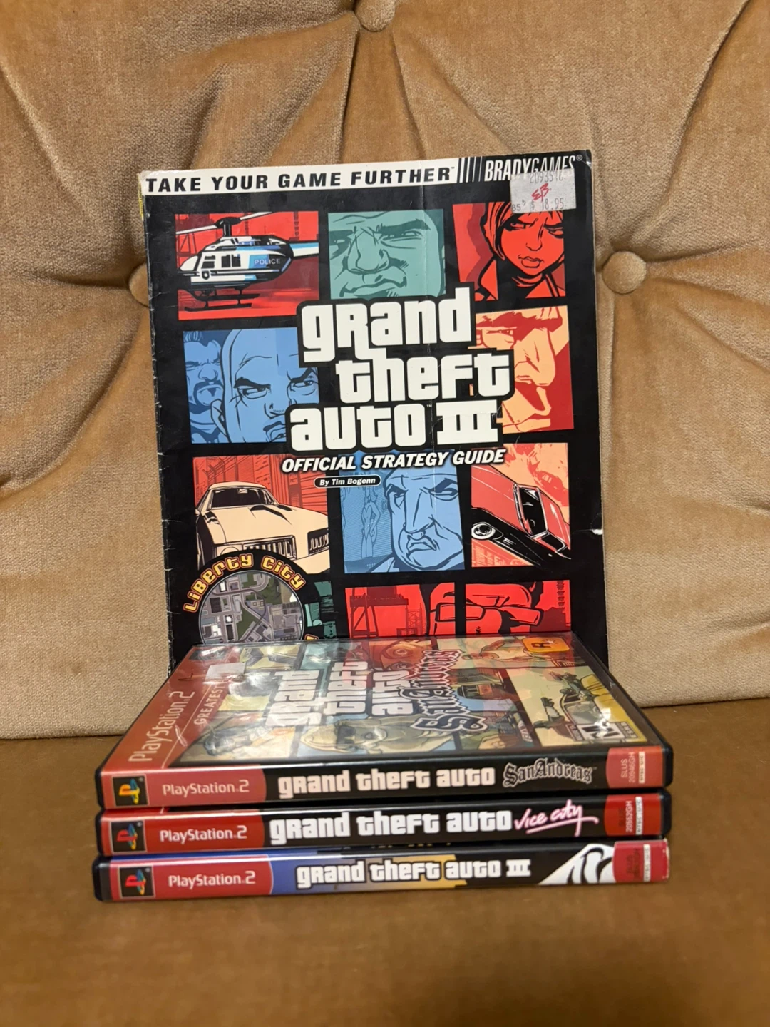 Grand Theft Auto PS2 Games Collection with Strategy Guide