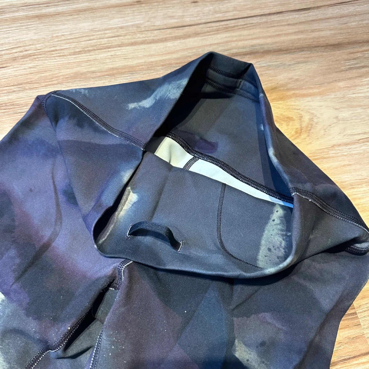 Lululemon Align Pants Black Watercolor Print Size 6 - photo 3