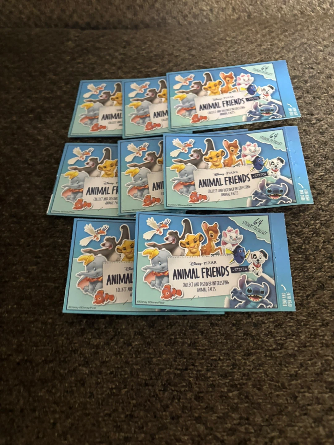 Free - Disney Pixar Sticker Packs