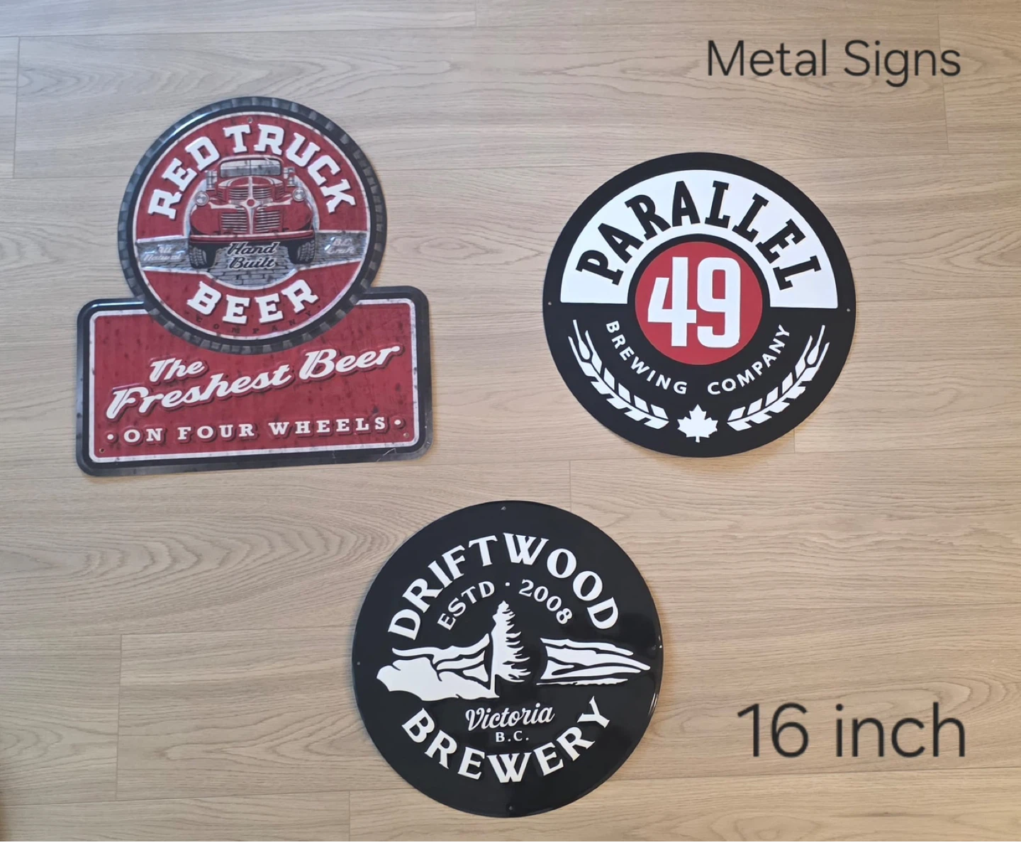 Beer Metal Sign