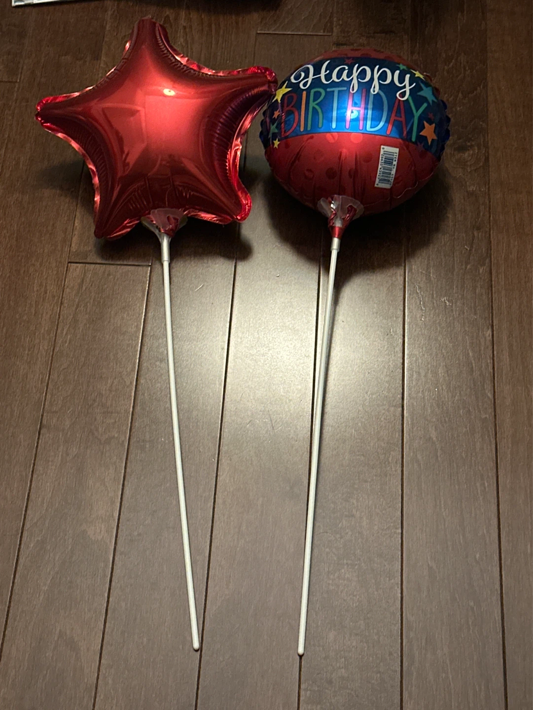 Birthday balloons