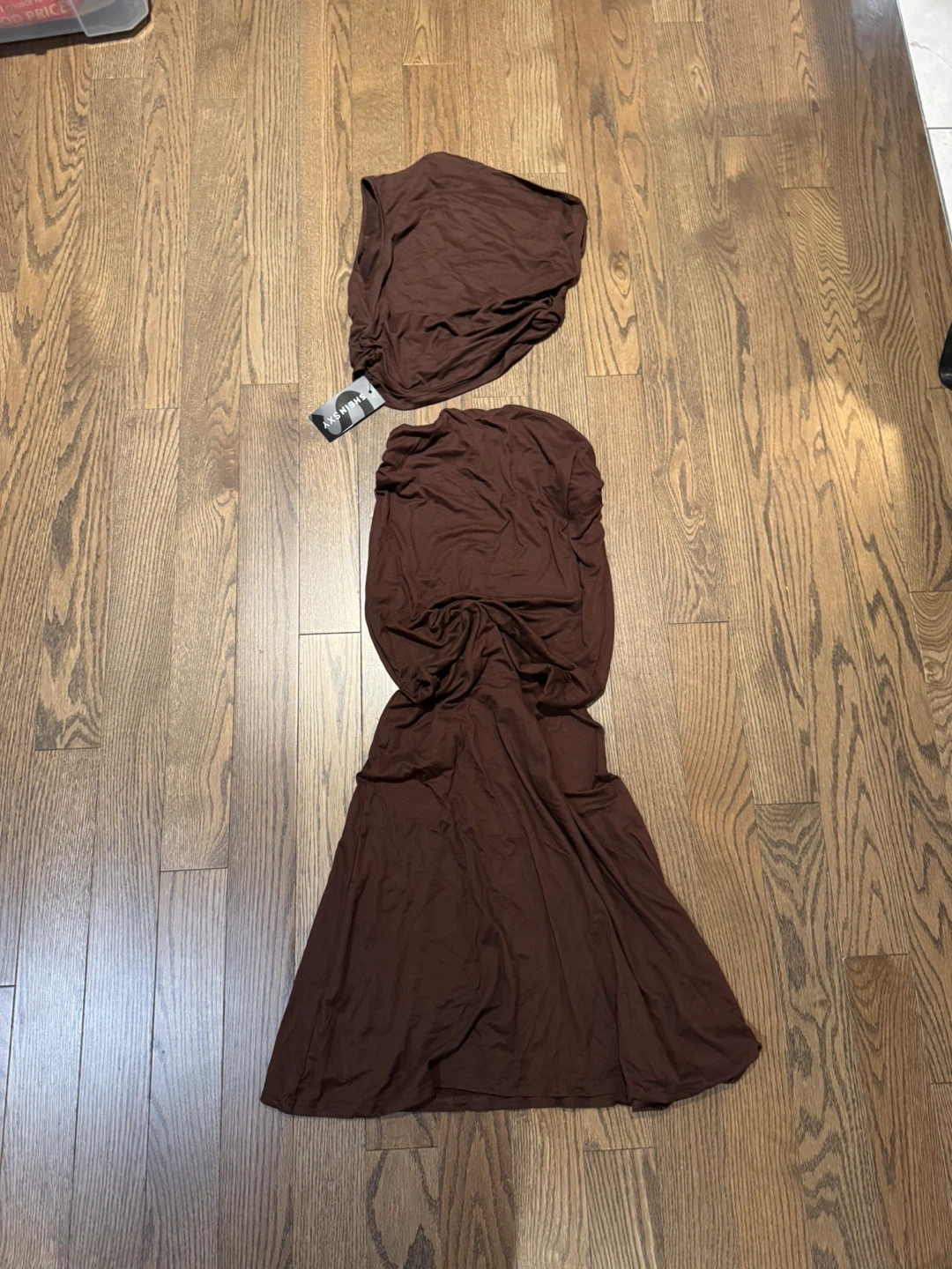 SHEIN SKY Brown Maxi Dress